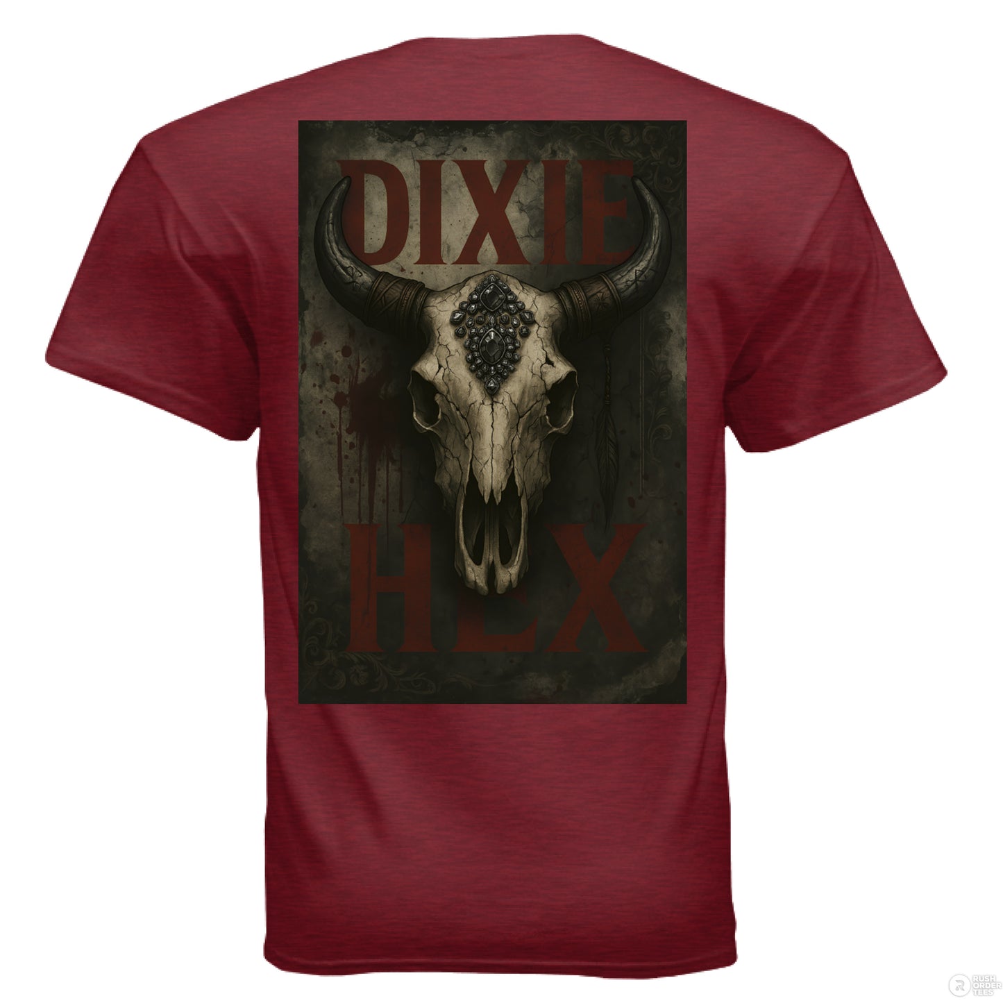 ANTIQUE CHERRY RED - BACK